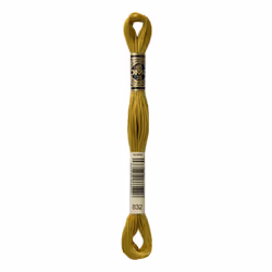 Dmc 6-Strand Embroidery Cotton 8.7yd-Golden Olive