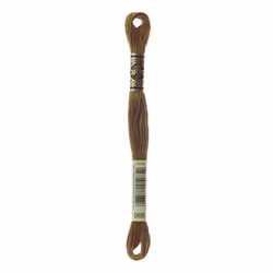 DMC Mouline floss/skein for sewing/embroidery - 8 metres - 869 - Hazelnut Brown, Very Dark