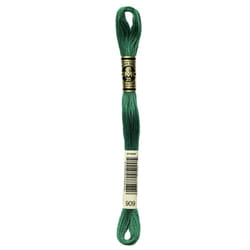 Dmc 6-Strand Embroidery Cotton 8.7yd-Very Dark Emerald Green