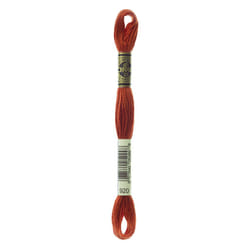 DMC 117-920 6 Strand Embroidery Cotton Floss  Medium Copper  8.7-Yard