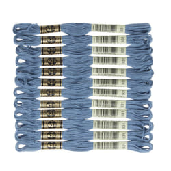 DMC 6-Strand Embroidery Cotton Floss  Medium Antique Blue