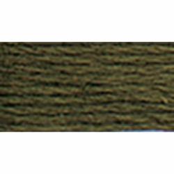 12 Pack DMC 6-Strand Embroidery Cotton 8.7yd-Very Dark Avocado Green -117-936