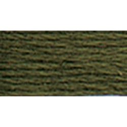 12 Pack DMC 6-Strand Embroidery Cotton 8.7yd-Very Dark Avocado Green -117-936