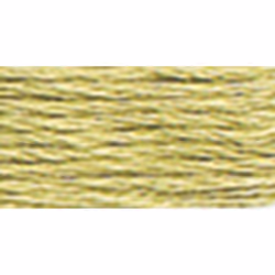 DMC 117-3013 Six Strand Embroidery Cotton Floss  Light Khaki Green  8.7-Yard