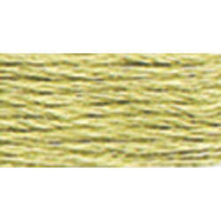 DMC 117-3013 Six Strand Embroidery Cotton Floss  Light Khaki Green  8.7-Yard