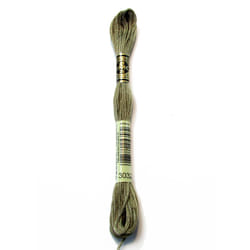 DMC 117-3032 Six Strand Embroidery Cotton Floss  Medium Mocha Brown  8.7-Yard