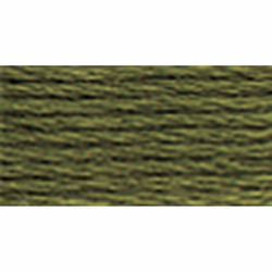 DMC 117-3051 Six Strand Embroidery Cotton Floss  Dark Green Grey  8.7-Yard