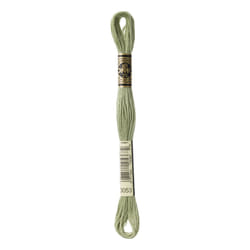 Dmc 6-Strand Embroidery Cotton 8.7yd-Green Grey