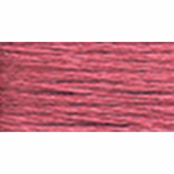 DMC 117-3687 Mouline Stranded Cotton Six Strand Embroidery Floss Thread Mauve 8.7-Yard