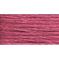 DMC 117-3687 Mouline Stranded Cotton Six Strand Embroidery Floss Thread  Mauve  8.7-Yard