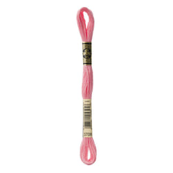 DMC Mouline floss/skein for sewing/embroidery - 8 metres - 3708 - Melon, Light