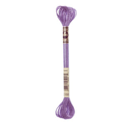 DMC Light Effects floss/skein for sewing/embroidery - 8 metres - 155 - Blue Violet, Medium Dark