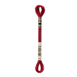 DMC Light Effects floss/skein for sewing/embroidery - 8 metres - 321 - Red