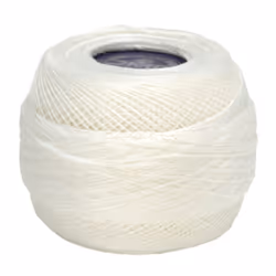 DMC 167G 20-Blanc Cebelia Crochet Cotton  White  405-Yard  Size 20