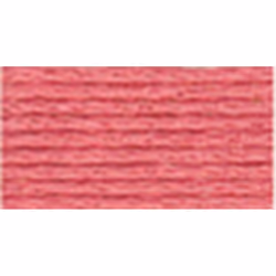 DMC 117-3712 Mouline Stranded Cotton Six Strand Embroidery Floss Thread Medium Salmon 8.7-Yard