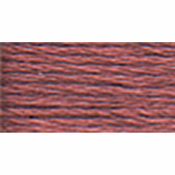 DMC 117-3726 Mouline Stranded Cotton Six Strand Embroidery Floss Thread Dark Antique Mauve 8.7-Yard