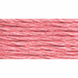 DMC 117-3733 Mouline Stranded Cotton Six Strand Embroidery Floss Thread Dusty Rose 8.7-Yard