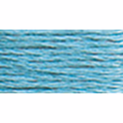 DMC 117-3766 Mouline Stranded Cotton Six Strand Embroidery Floss Thread Light Peacock Blue 8.7-Yard