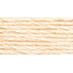 DMC 117-3770 Mouline Stranded Cotton Six Strand Embroidery Floss Thread  Light Tawny  8.7-Yard