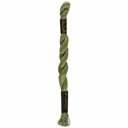 DMC Pearl Cotton Skeins Size 5-27.3 Yds: Medium Green Grey