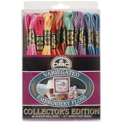 DMC Embroidery Floss Pack 8.7yd-Variegated 36/Pkg