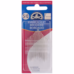 DMC Embroidery Hand Needles-Size 5/10 16/Pkg
