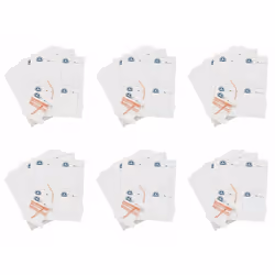 DMC Cardboard Floss Bobbins  Includes 56 Bobbins Per Pack  Sold in 6 P