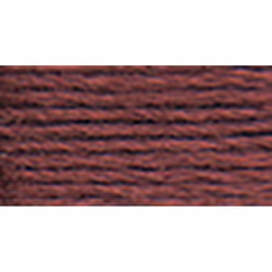 DMC 117-3802 Mouline Stranded Cotton Six Strand Embroidery Floss Thread  Dark Antique Mauve  8.7-Yard