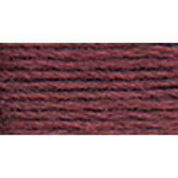 DMC 117-3802 Mouline Stranded Cotton Six Strand Embroidery Floss Thread  Dark Antique Mauve  8.7-Yard