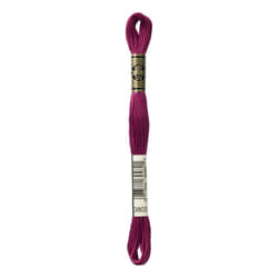DMC Mouline floss/skein for sewing/embroidery - 8 metres - 3803 - Mauve, Dark