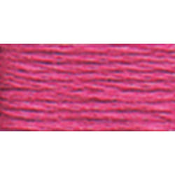DMC 117-3805 Mouline Stranded Cotton Six Strand Embroidery Floss Thread  Cyclamen Pink  8.7-Yard