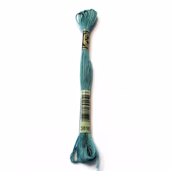 DMC 1173816 Mouline Stranded Cotton Six Strand Embroidery Floss Thread  Celadon Green  87Yard