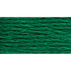 DMC 117-3818 Mouline Stranded Cotton Six Strand Embroidery Floss Thread  Dark Emerald Green  8.7-Yard