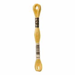 Dmc 6-Strand Embroidery Cotton 8.7yd-Light Straw