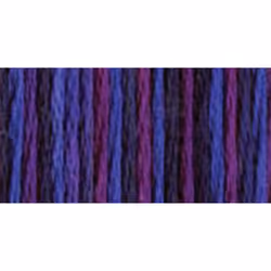DMC 417F-4245 Color Variations Six Strand Embroidery Floss  8.7-Yard  Mystical Midnight