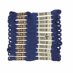 DMC 6-Strand Embroidery Cotton Floss Navy Blue