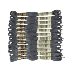DMC 6-Strand Embroidery Cotton Floss  Dark Pewter Grey