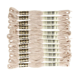 DMC 6-Strand Embroidery Cotton Floss  Very Light Beige Brown