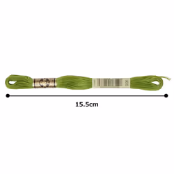 DMC 6-Strand Embroidery Cotton Floss  Medium Parrot Green