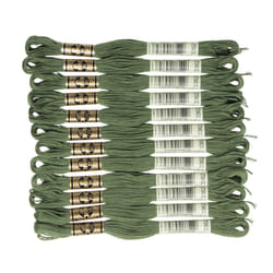 DMC #3362#25 Thread Embroidery Thread  12 Bundles  Green Type DMC25B