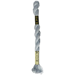 DMC 115 5-3753 Pearl Cotton Thread  Ultra Very Light Antique Blue  Size 5