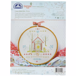 DMC TMRCRX1 Tamar Homecounted Cross Stitch Kit-8""""X8"""" 14Count