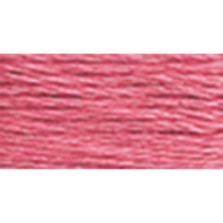 DMC 1173833 Mouline Stranded Cotton Six Strand Embroidery Floss Thread  Light Raspberry  87Yard