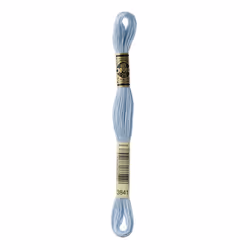 DMC 1173841 Mouline Stranded Cotton Six Strand Embroidery Floss Thread  Pale Baby Blue  87Yard