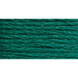 DMC 117-3847 Mouline Stranded Cotton Six Strand Embroidery Floss Thread  Dark Teal Green  8.7-Yard