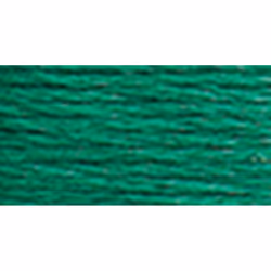 DMC 117-3850 Mouline Stranded Cotton Six Strand Embroidery Floss Thread Dark Bright Green 8.7-Yard