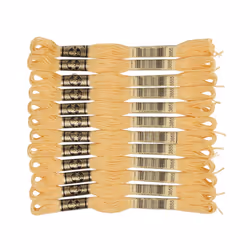DMC 6-Strand Embroidery Cotton Floss Light Autumn Gold