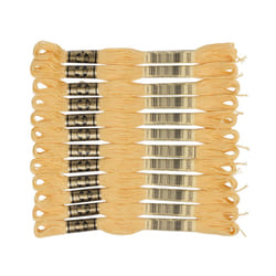 DMC 6-Strand Embroidery Cotton Floss  Light Autumn Gold