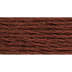 DMC 1173857 Mouline Stranded Cotton Six Strand Embroidery Floss Thread  Dark Rosewood  87Yard