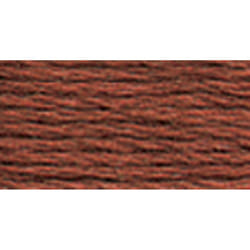 DMC 117-3858 Mouline Stranded Cotton Six Strand Embroidery Floss Thread  Medium Rosewood  8.7-Yard